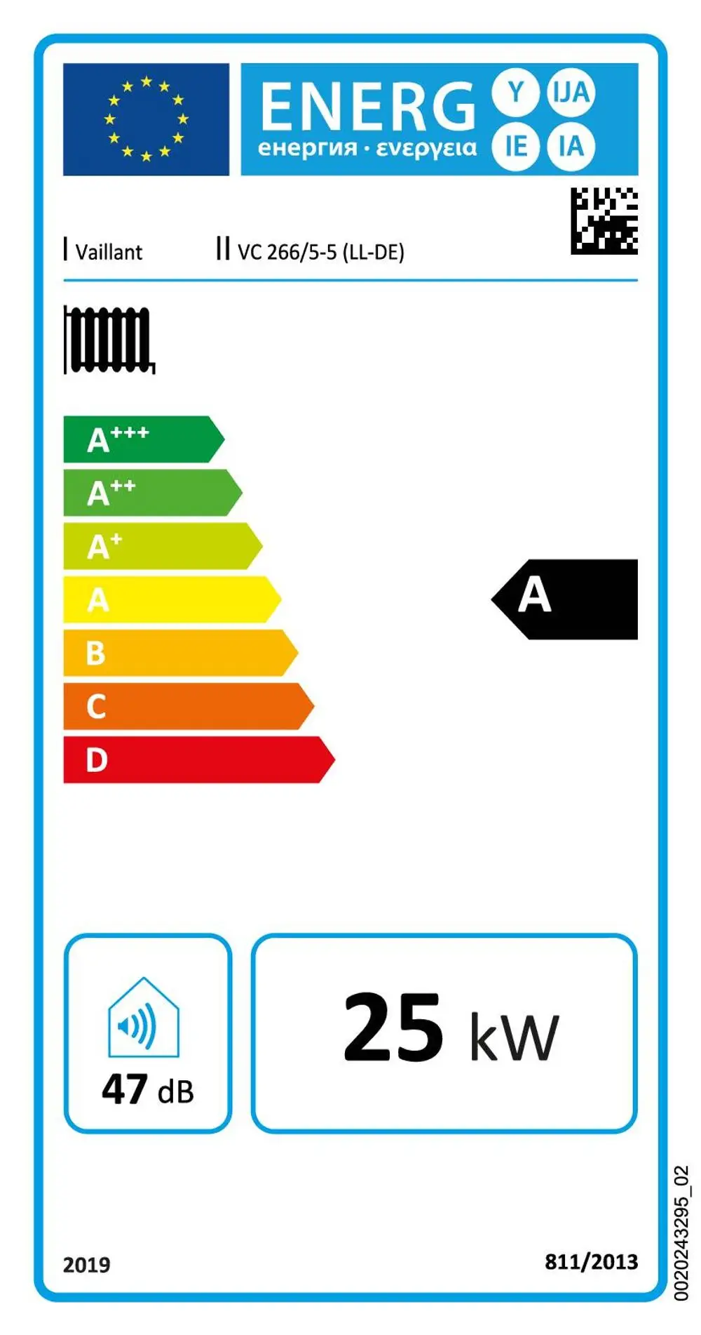Vaillant-ecoTEC-plus-VC-266-5-5-LL-Gas-Wandheizgeraet-Brennwert-0010021930_0010021930 Energieeffizienzklasse A